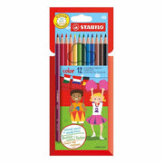 Stabilo Coloring pencils 12 Colors In Cardboard