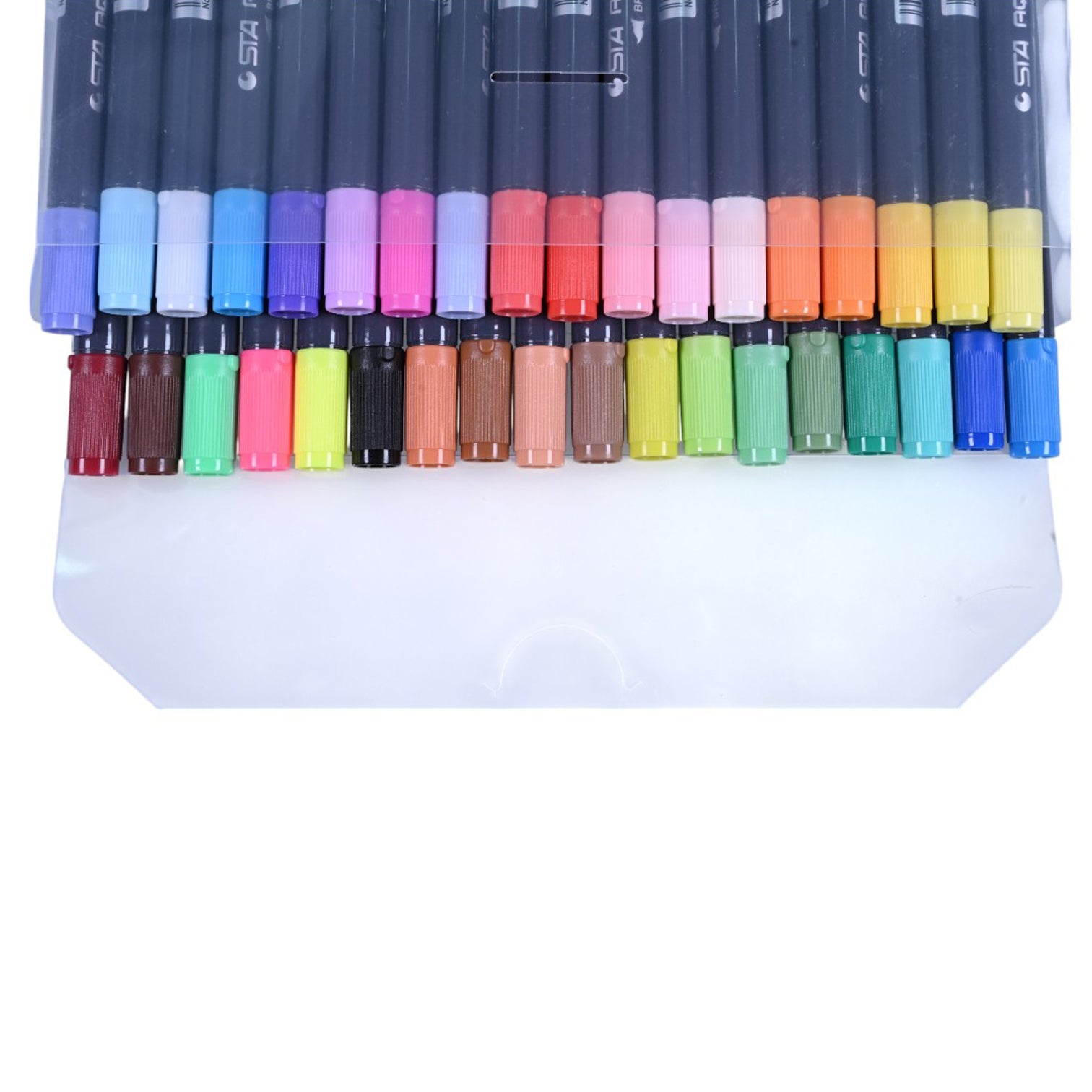 STA Aquarelle Dual Brush Pen-36 Colors