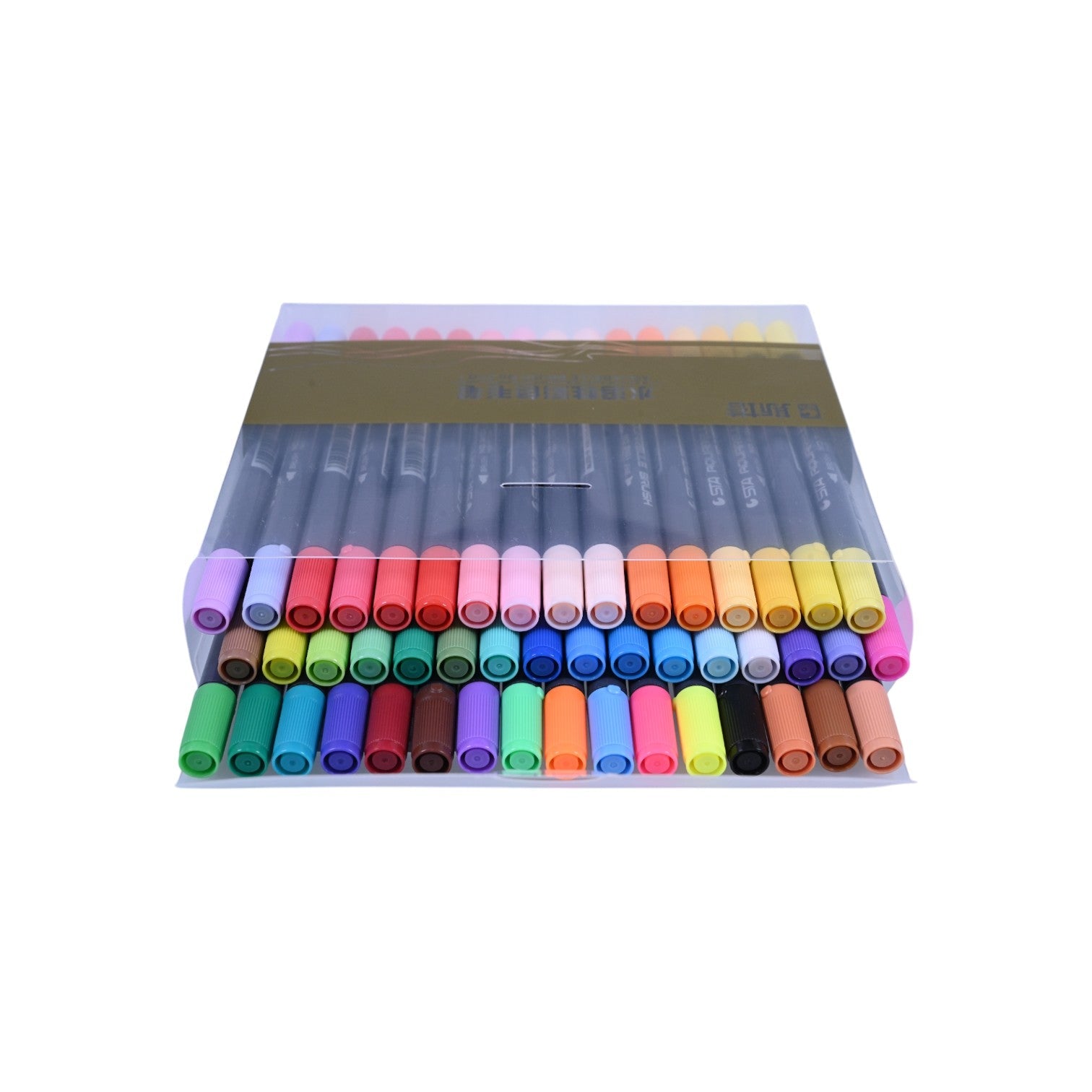 STA Aquarelle Dual Brush Pen-48 Colors