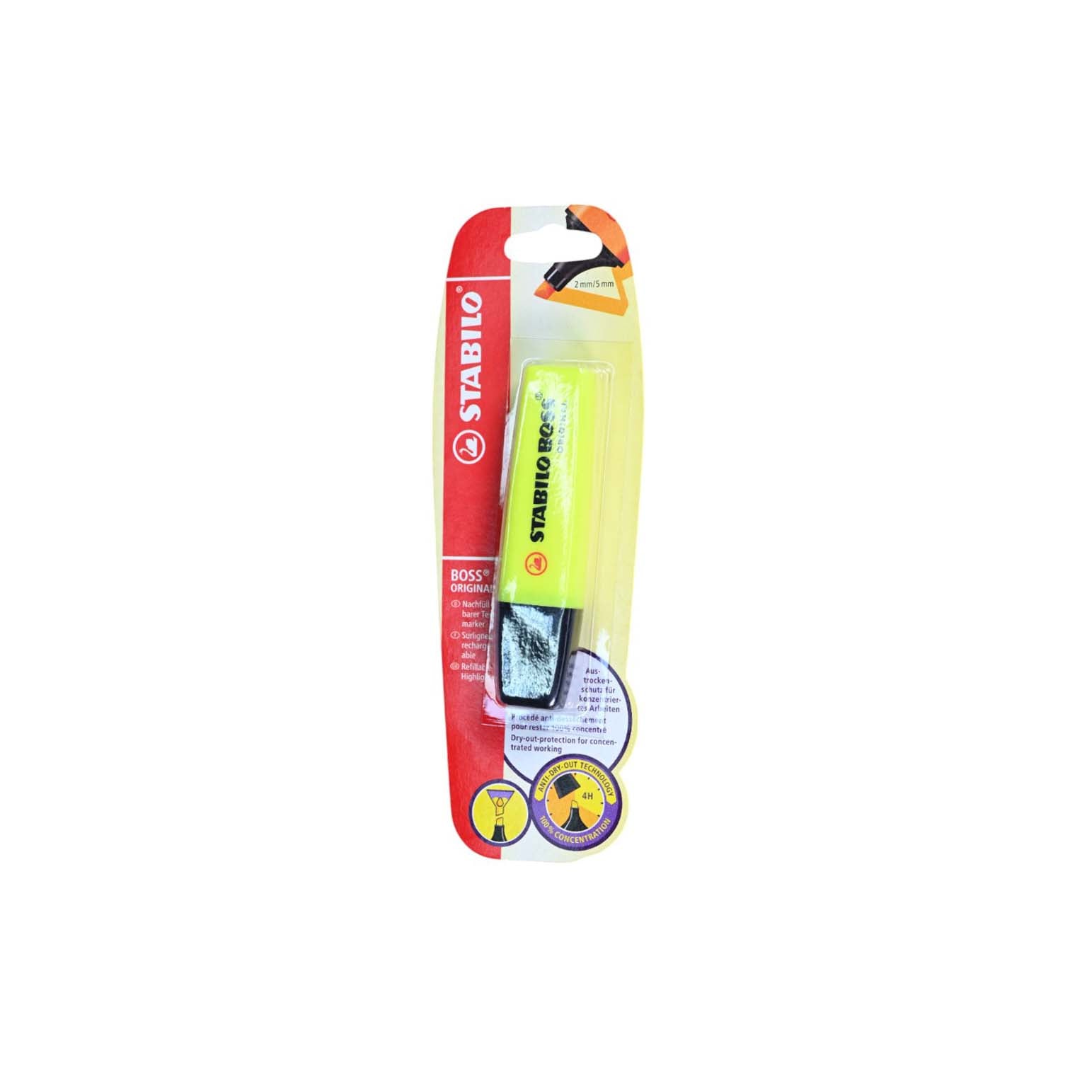 STABILO BOSS ORIGINAL Yellow Highlighter