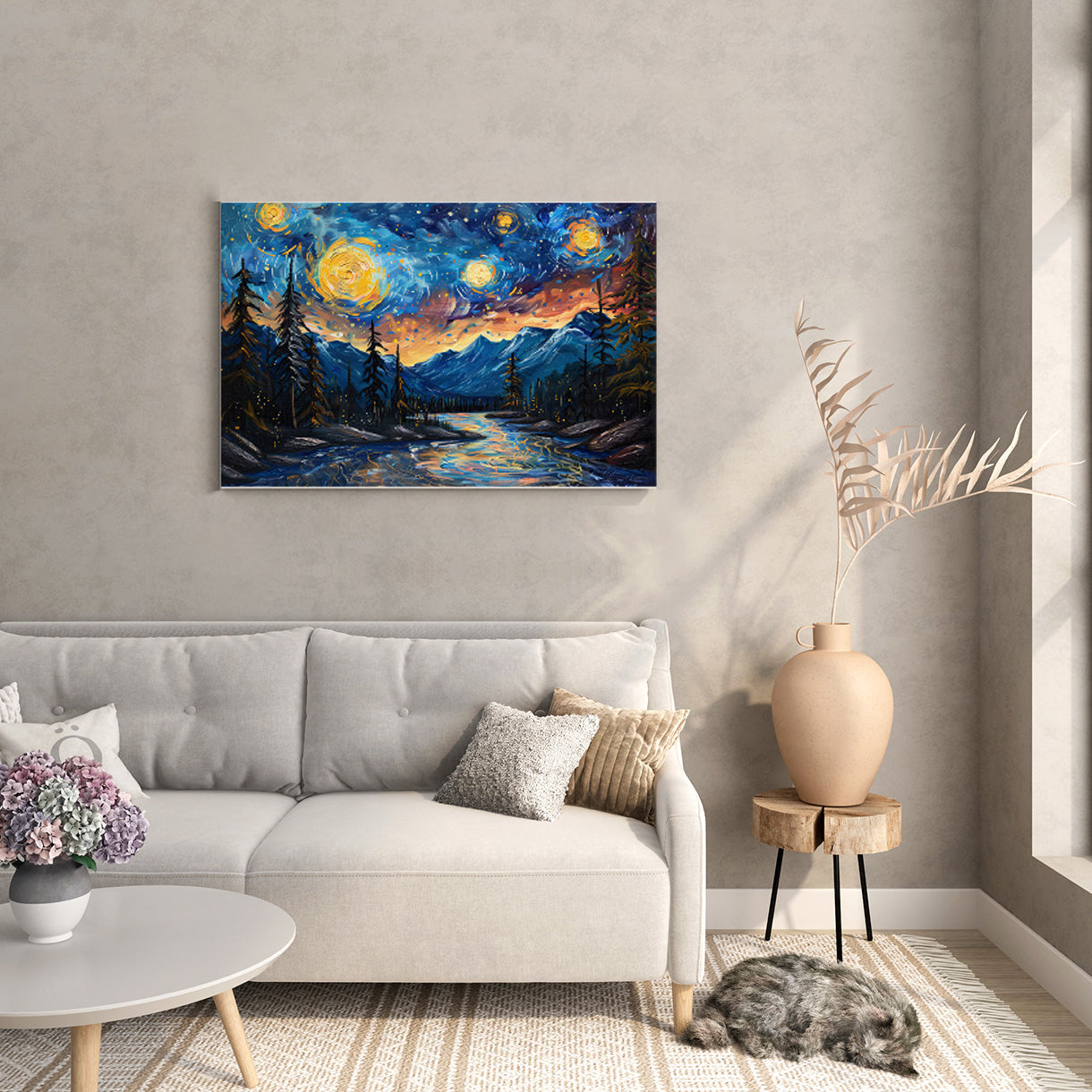 Starry Night Canvas