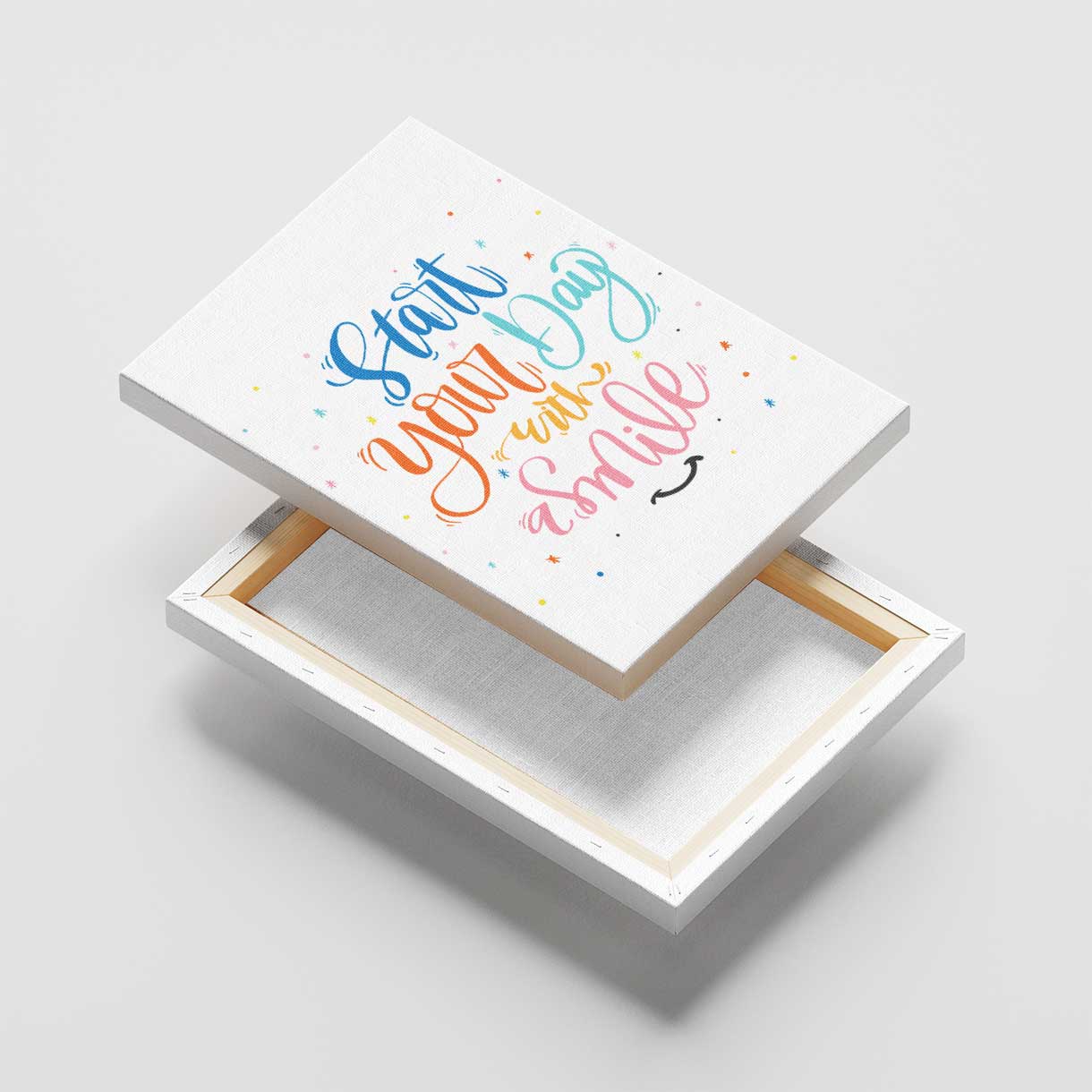 Start with a Smile Canvas