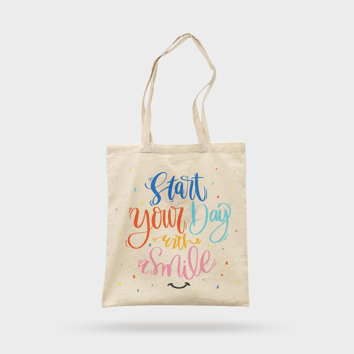Start with a Smile Tote Bag