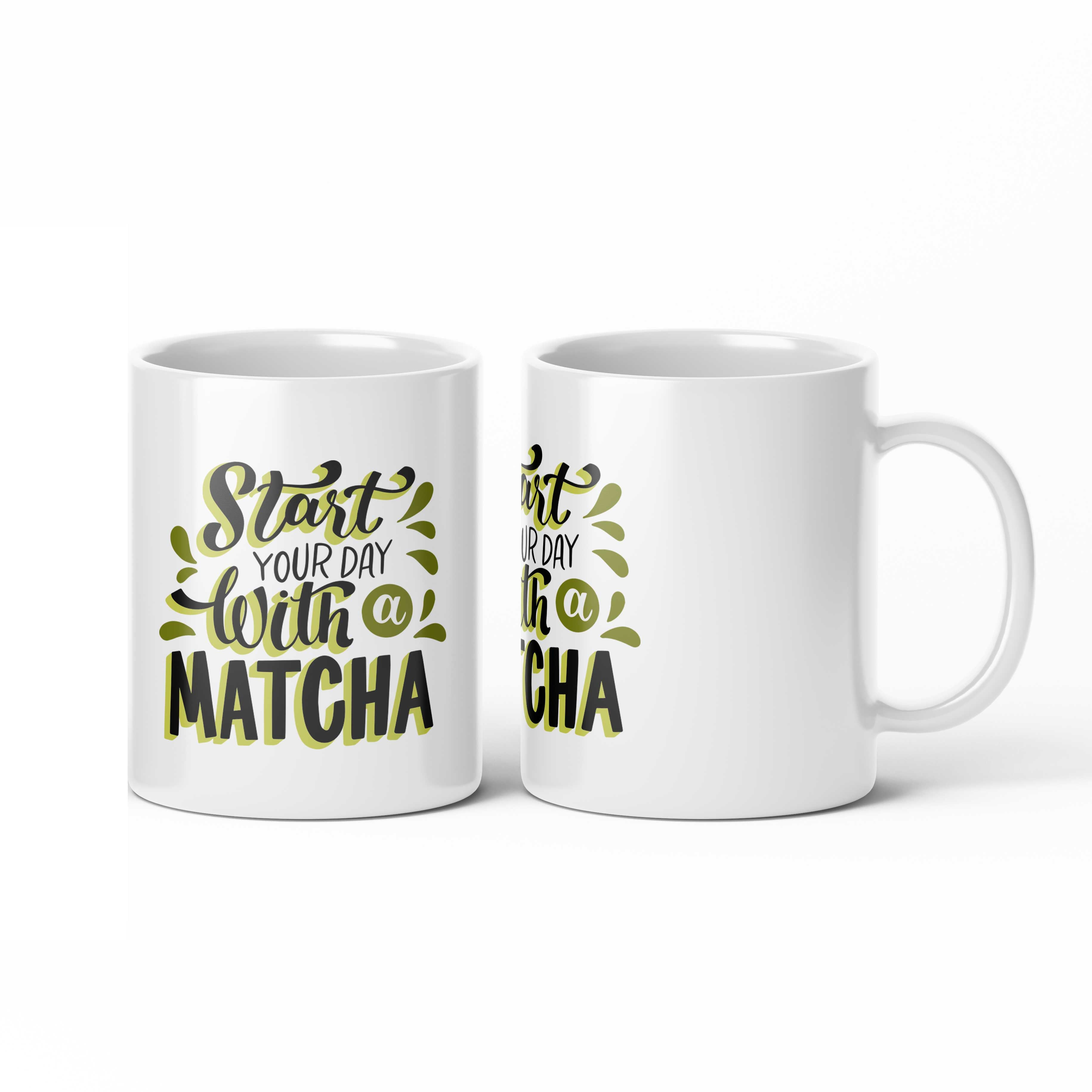 Start With Matcha Mug