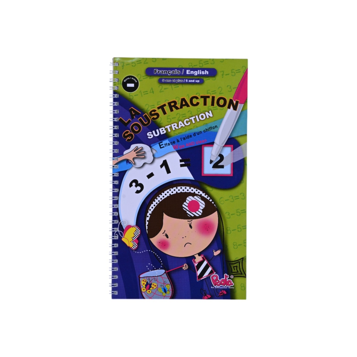 Subtraction Bilingual Workbook