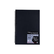 Thinkart A4 Black Paper Sketchbook