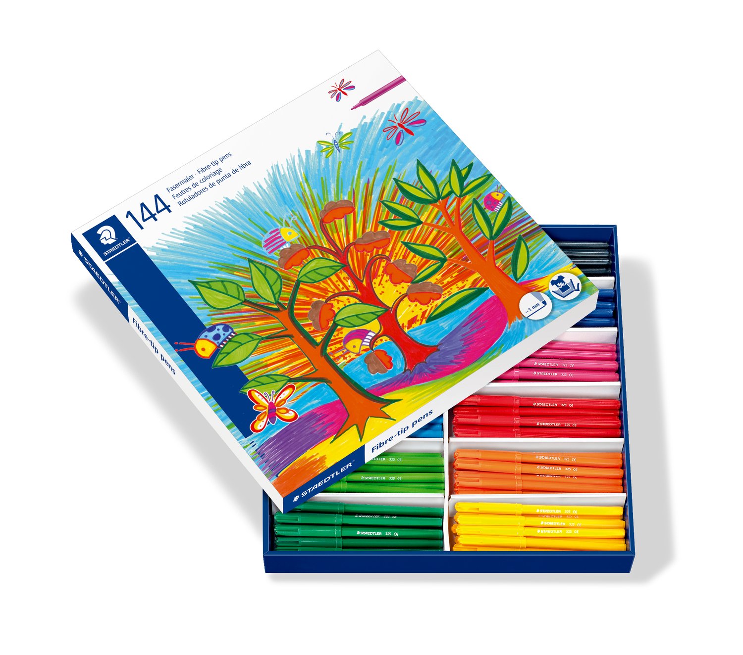 Staedtler 144 Fibre Tip Pens Set