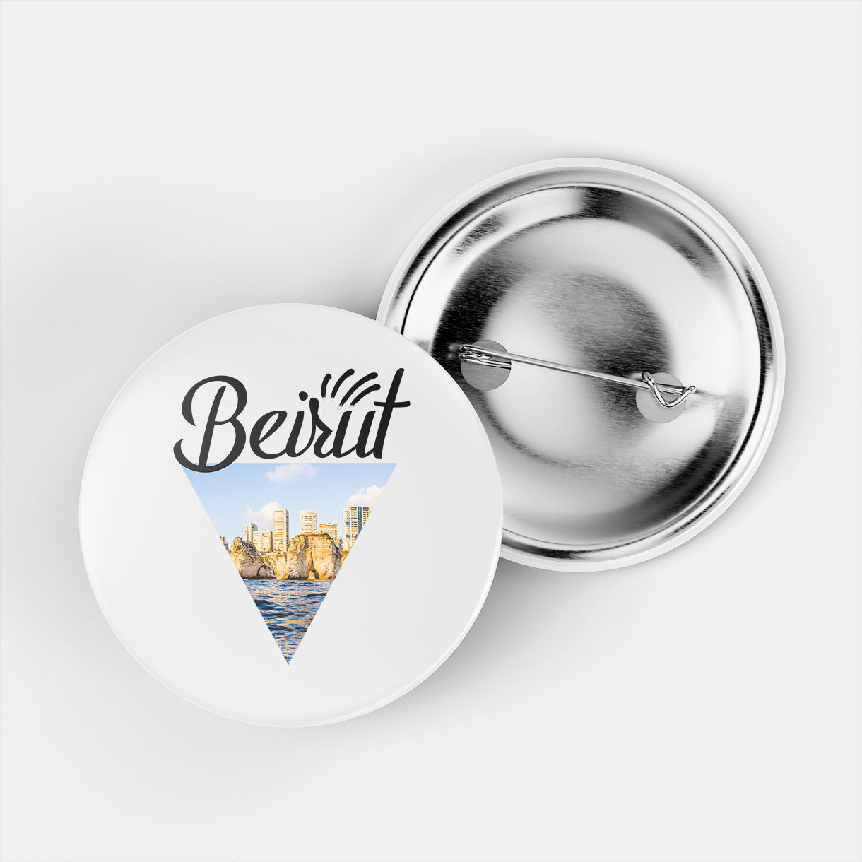 Triangle Beirut View Pin