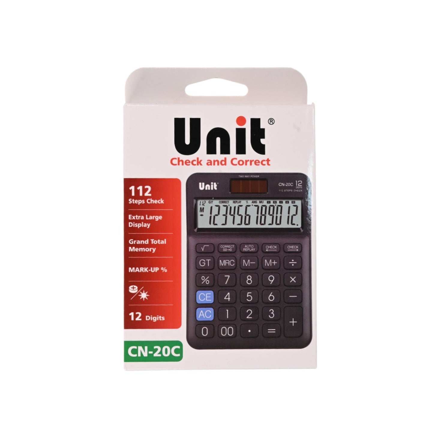 Unit Check and Correct Calculator CN-20C