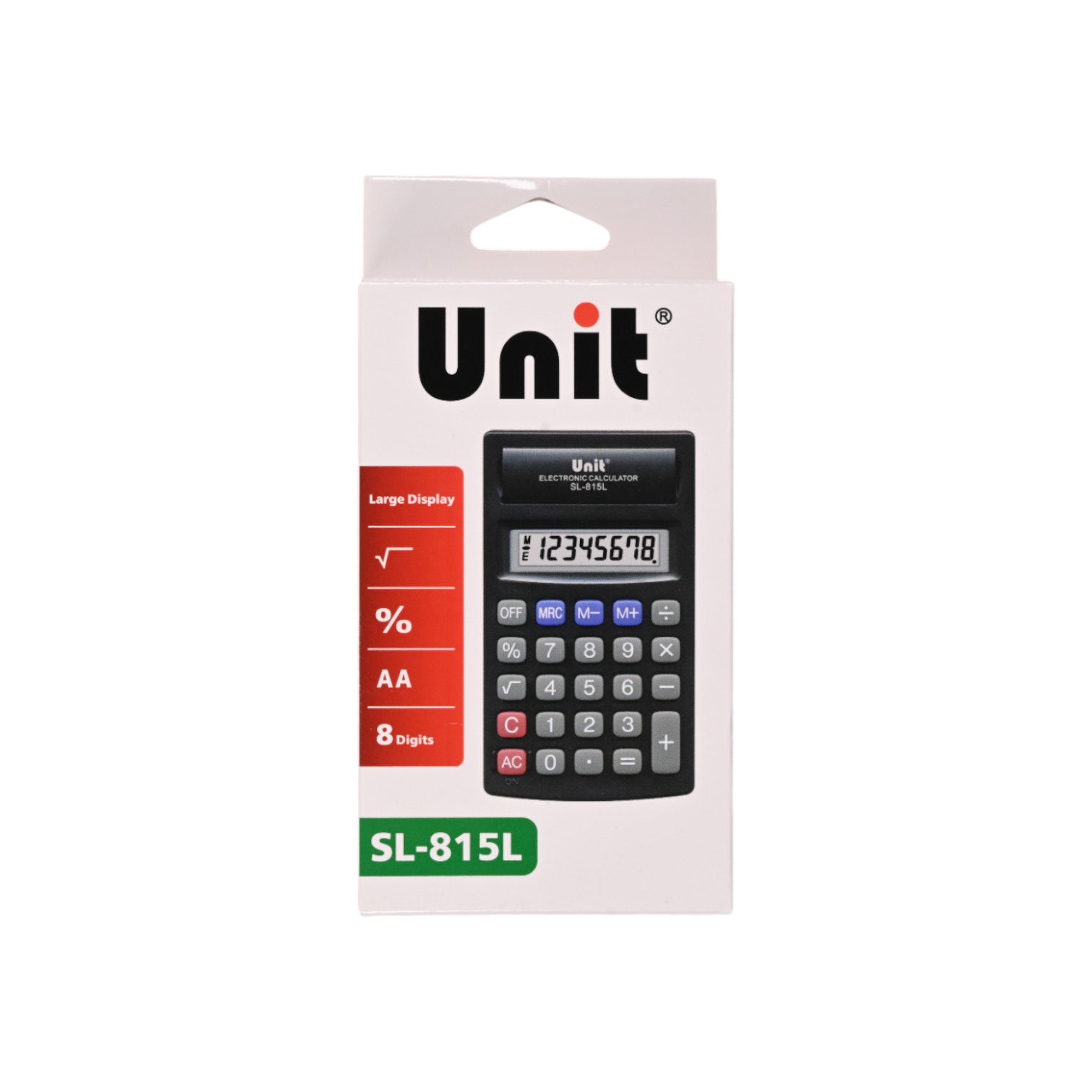 Unit Electronic Calculator SL-815L