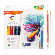 Deli Watercolour Pencils–24 Colors